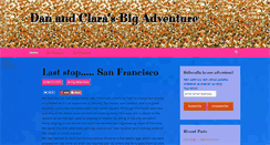 Desktop Screenshot of danandclarasbigadventure.com
